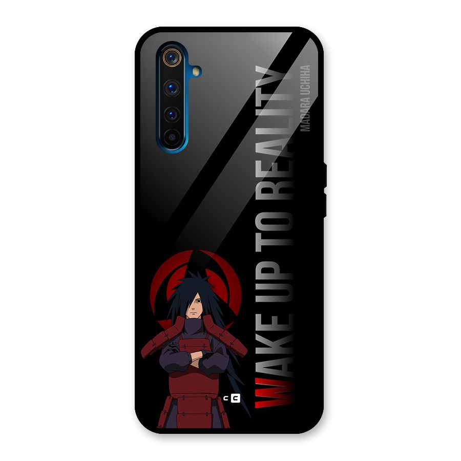 Wake Up Madara Uchiha Glass Back Case for Realme 6 Pro