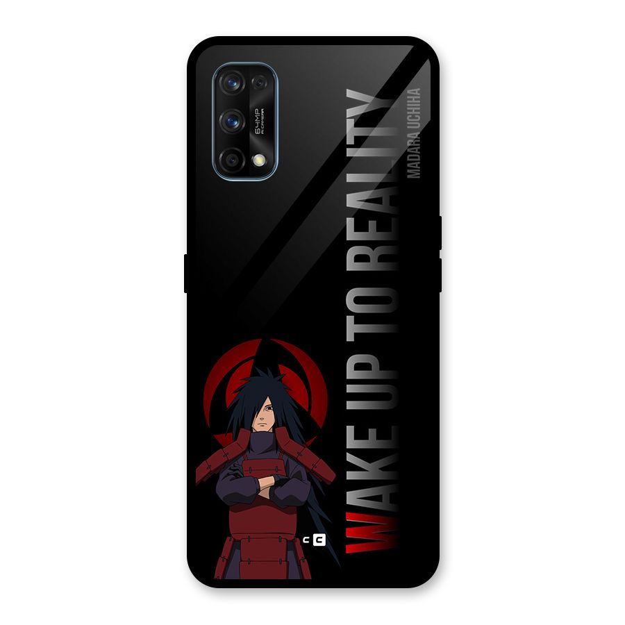 Wake Up Madara Uchiha Glass Back Case for Realme 7 Pro