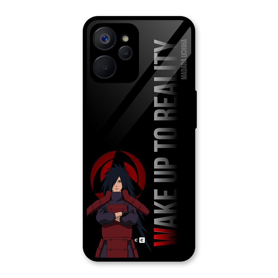 Wake Up Madara Uchiha Glass Back Case for Realme 9i 5G