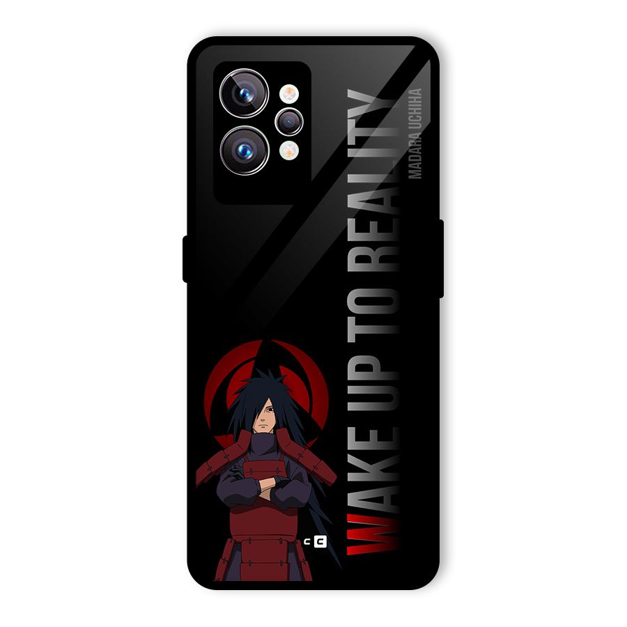 Wake Up Madara Uchiha Glass Back Case for Realme GT2 Pro