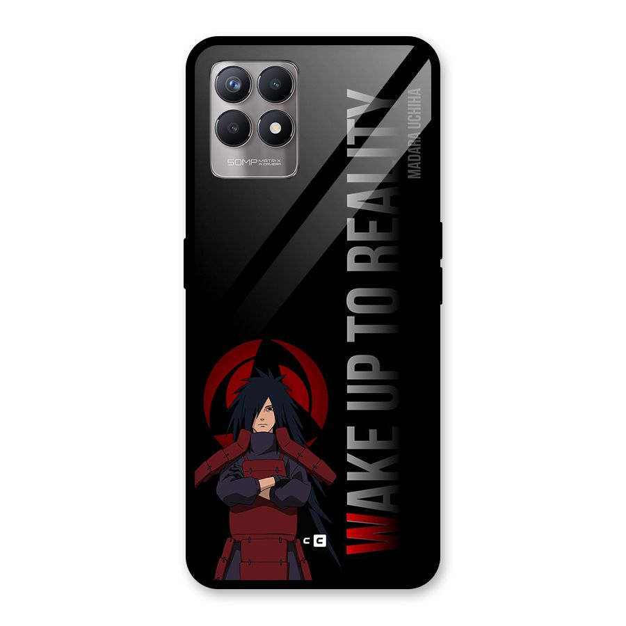 Wake Up Madara Uchiha Glass Back Case for Realme Narzo 50