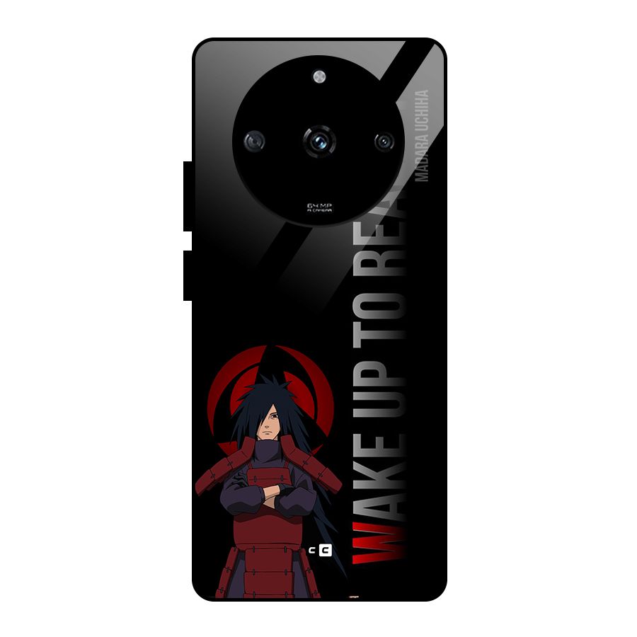 Wake Up Madara Uchiha Glass Back Case for Realme Narzo 60 5G