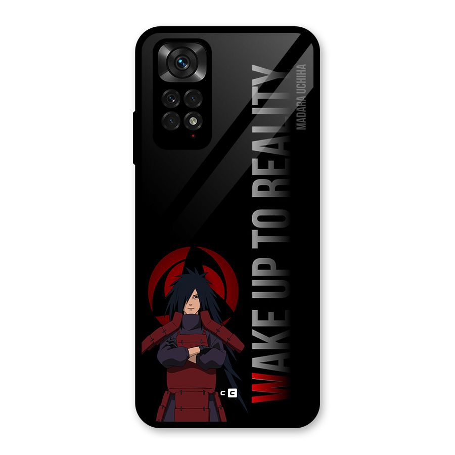Wake Up Madara Uchiha Glass Back Case for Redmi Note 11S