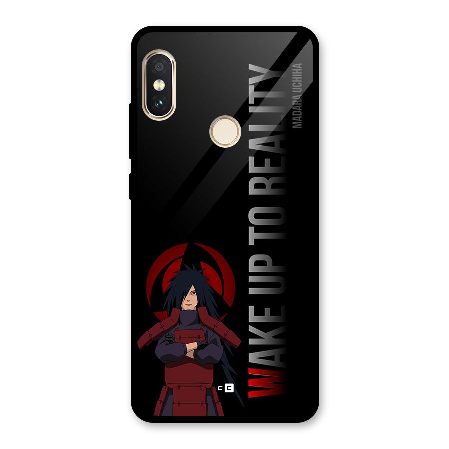 Wake Up Madara Uchiha Glass Back Case for Redmi Note 5 Pro