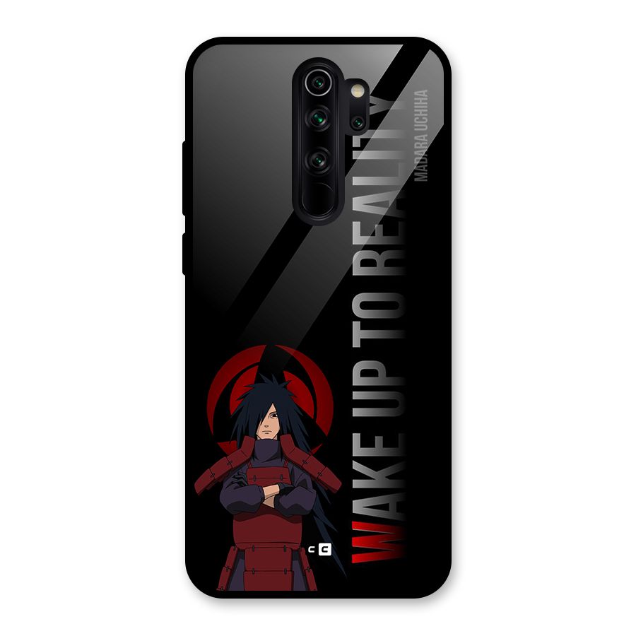 Wake Up Madara Uchiha Glass Back Case for Redmi Note 8 Pro
