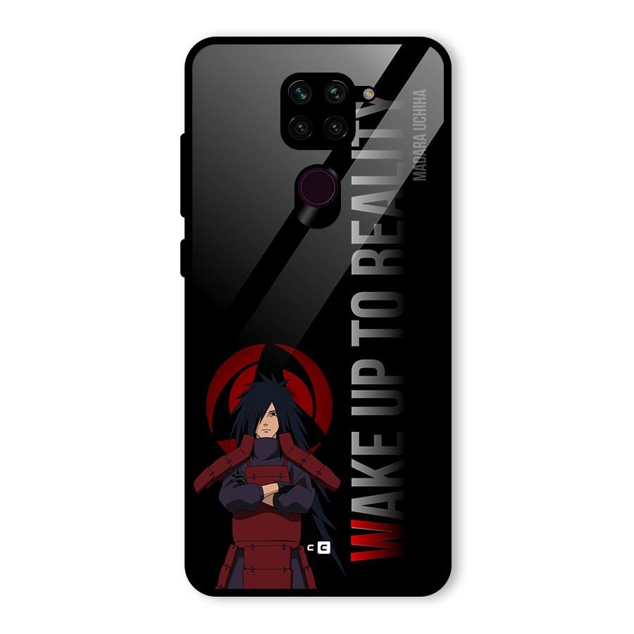 Wake Up Madara Uchiha Glass Back Case for Redmi Note 9