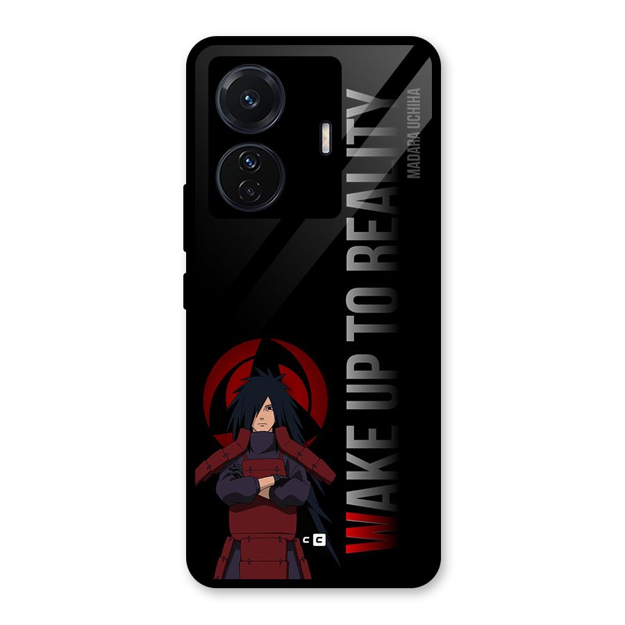 Wake Up Madara Uchiha Glass Back Case for Vivo T1 Pro