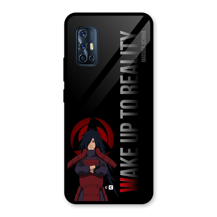 Wake Up Madara Uchiha Glass Back Case for Vivo V17