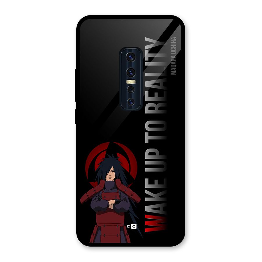 Wake Up Madara Uchiha Glass Back Case for Vivo V17 Pro