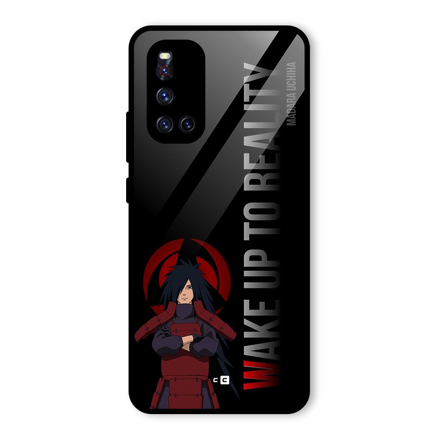 Wake Up Madara Uchiha Glass Back Case for Vivo V19