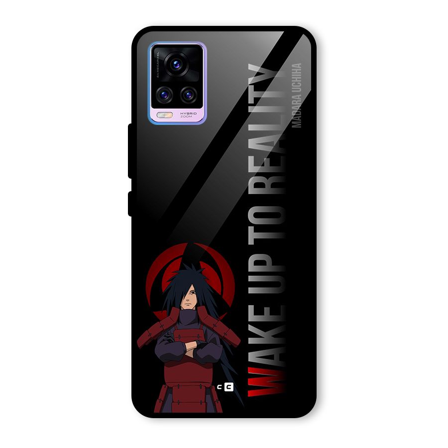 Wake Up Madara Uchiha Glass Back Case for Vivo V20 Pro