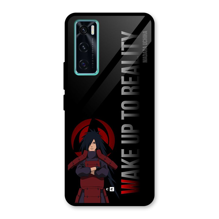 Wake Up Madara Uchiha Glass Back Case for Vivo V20 SE