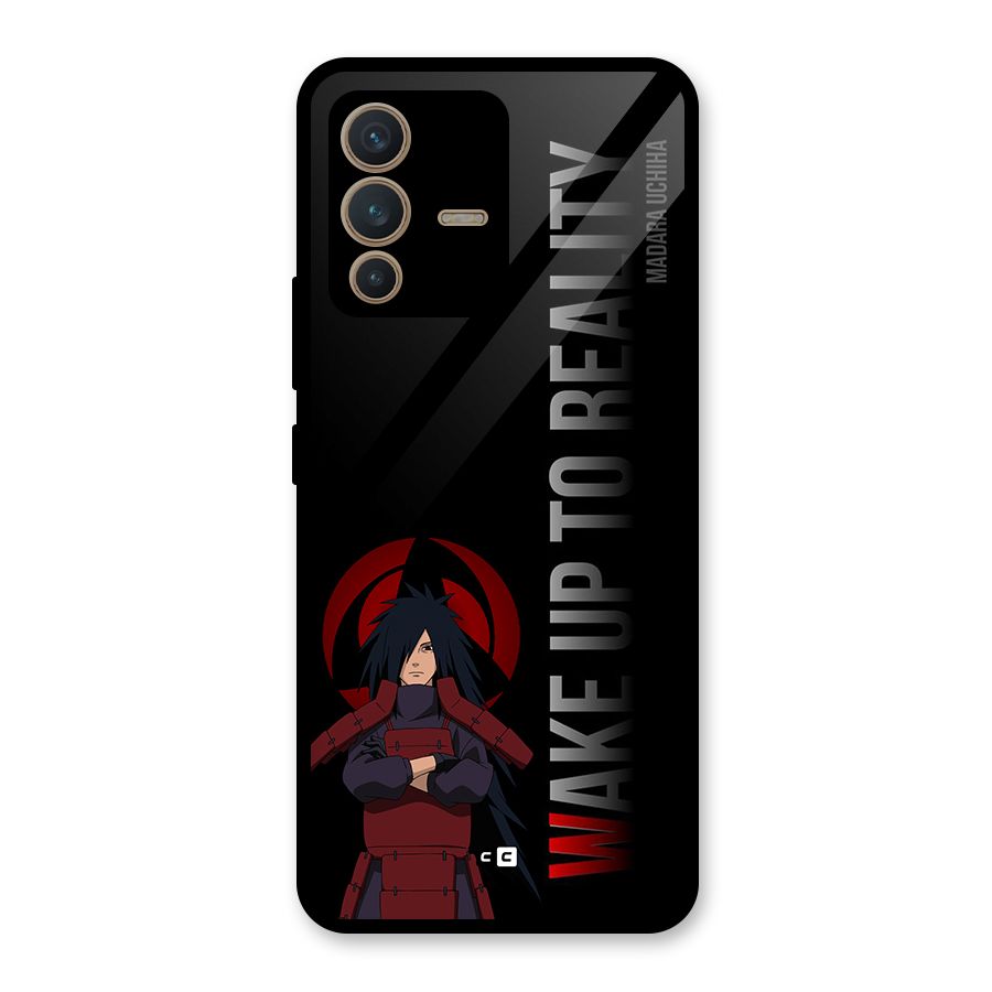 Wake Up Madara Uchiha Glass Back Case for Vivo V23 5G