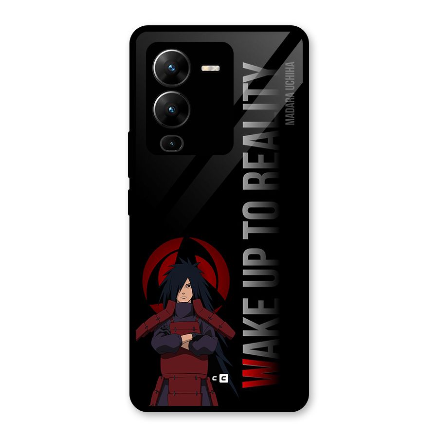 Wake Up Madara Uchiha Glass Back Case for Vivo V25 Pro