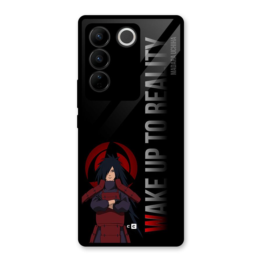 Wake Up Madara Uchiha Glass Back Case for Vivo V27 Pro