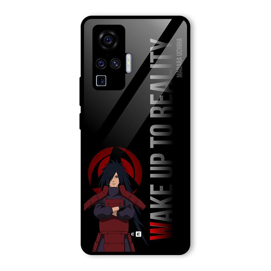 Wake Up Madara Uchiha Glass Back Case for Vivo X50 Pro