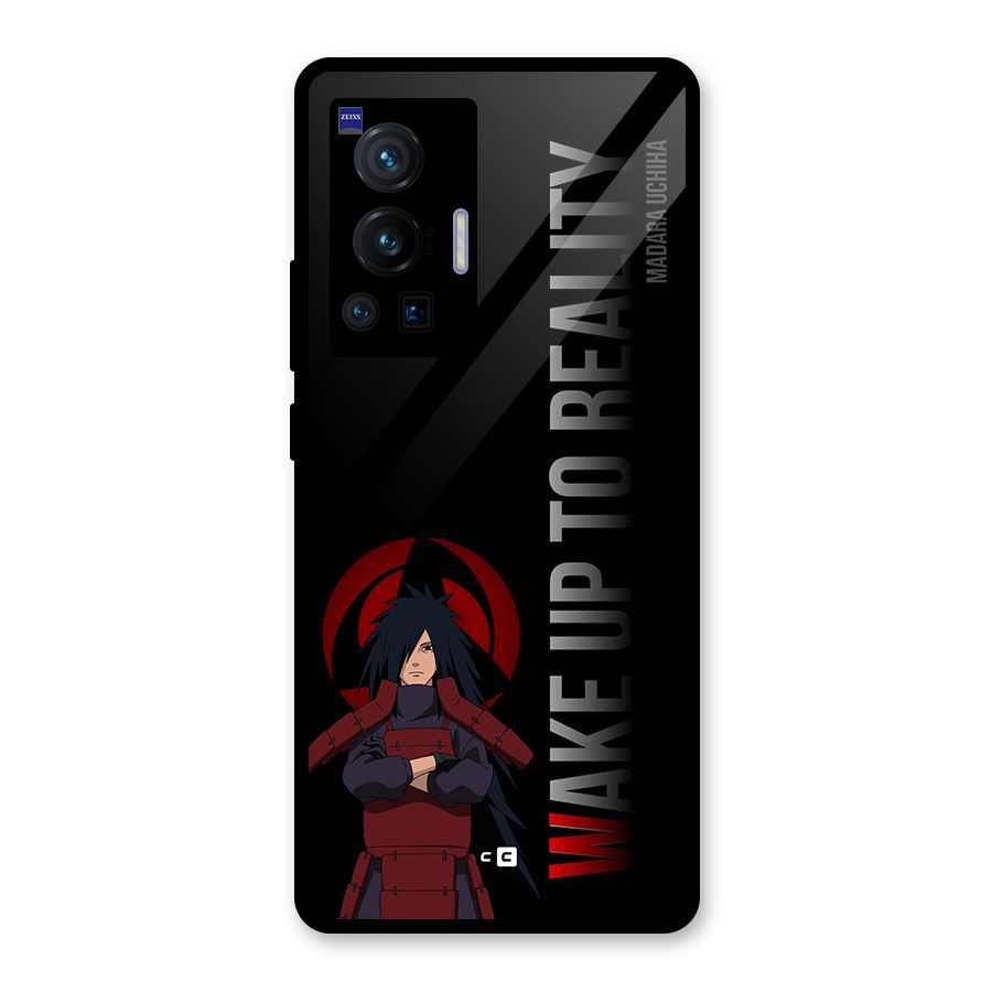 Wake Up Madara Uchiha Glass Back Case for Vivo X70 Pro