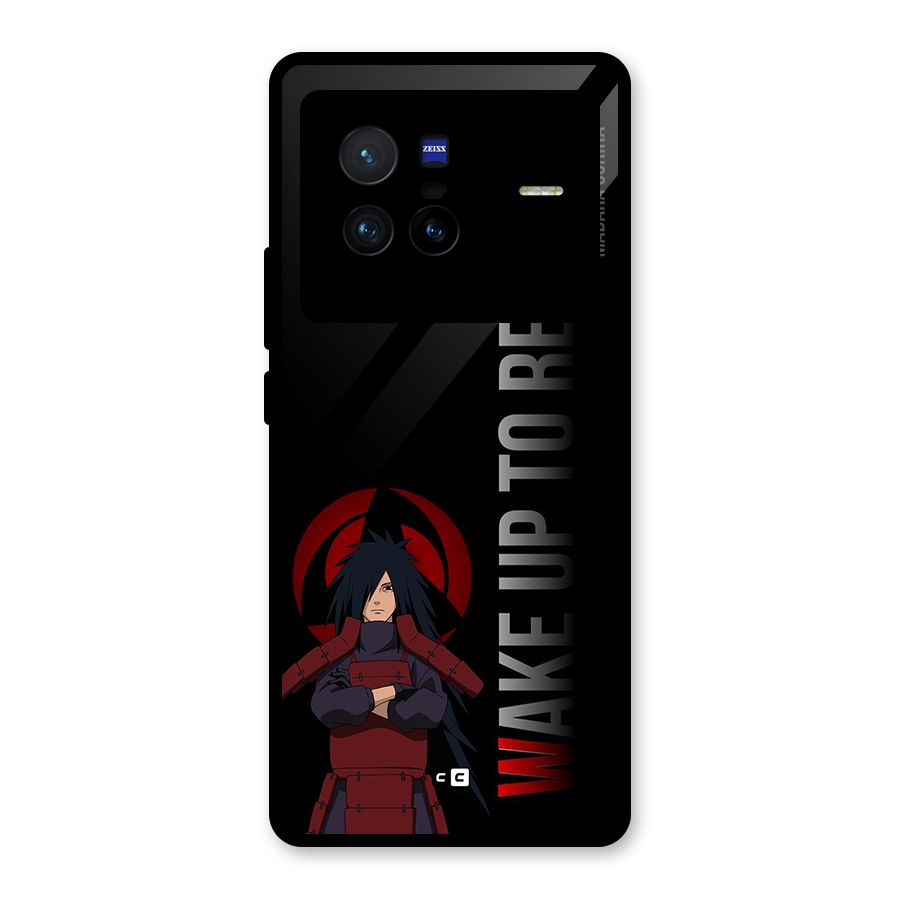 Wake Up Madara Uchiha Glass Back Case for Vivo X80