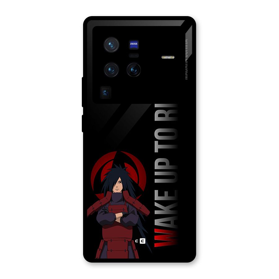 Wake Up Madara Uchiha Glass Back Case for Vivo X80 Pro