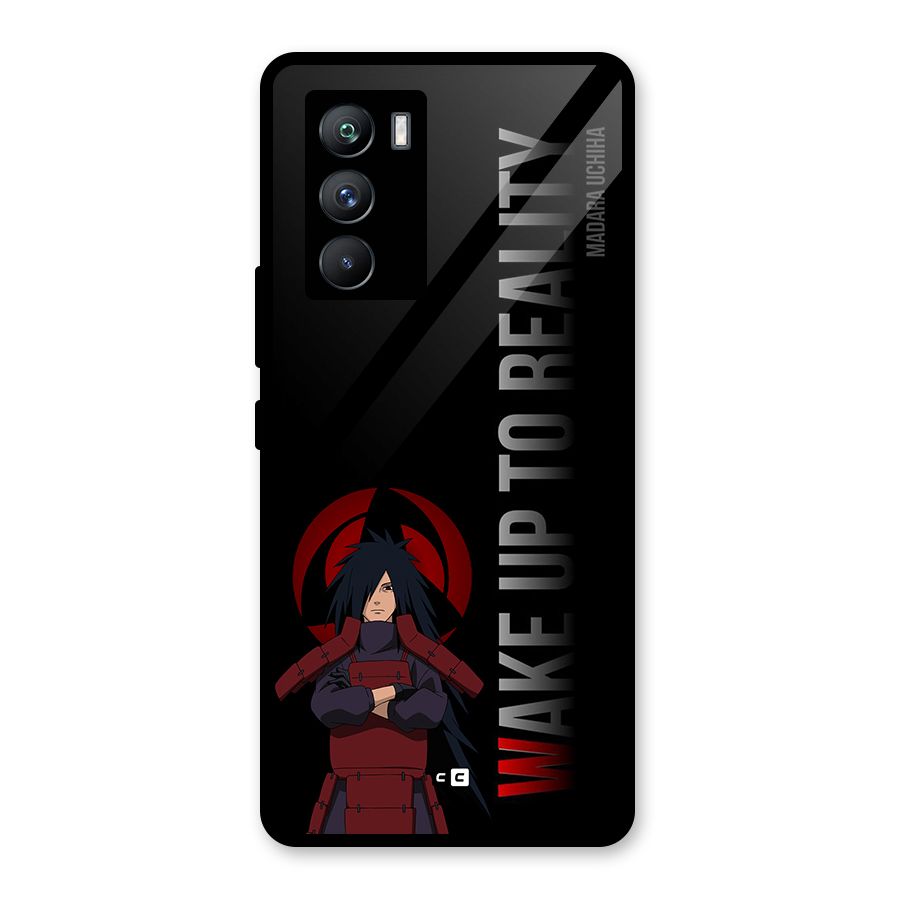 Wake Up Madara Uchiha Glass Back Case for Vivo iQOO 9 SE