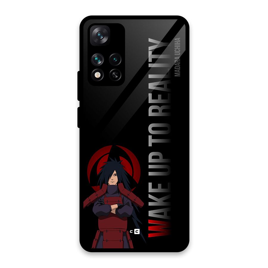 Wake Up Madara Uchiha Glass Back Case for Xiaomi 11i HyperCharge 5G