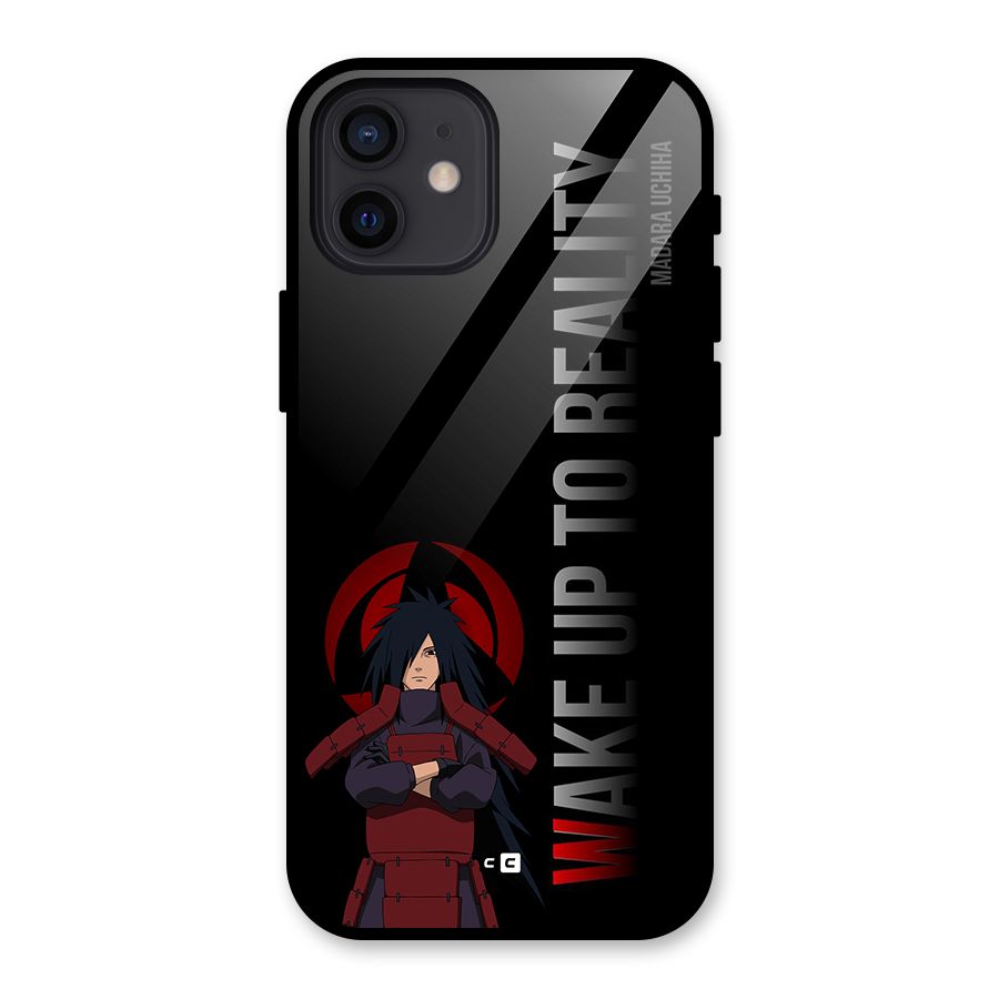 Wake Up Madara Uchiha Glass Back Case for iPhone 12