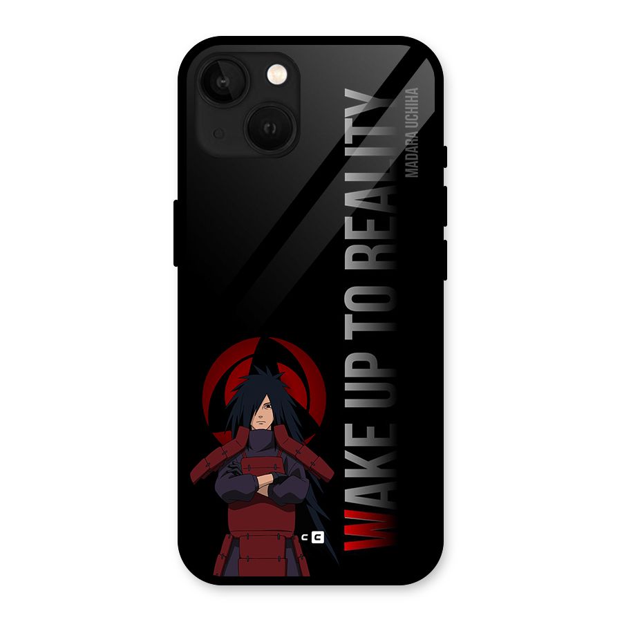Wake Up Madara Uchiha Glass Back Case for iPhone 13