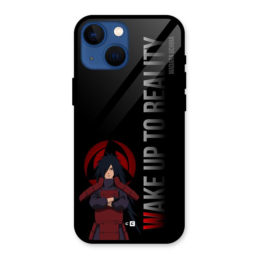 Wake Up Madara Uchiha Glass Back Case for iPhone 13 Mini