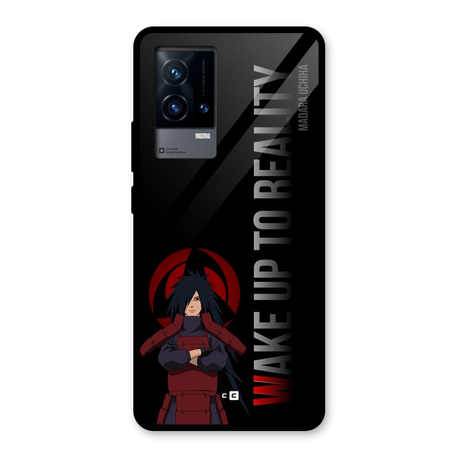 Wake Up Madara Uchiha Glass Back Case for iQOO 9 5G
