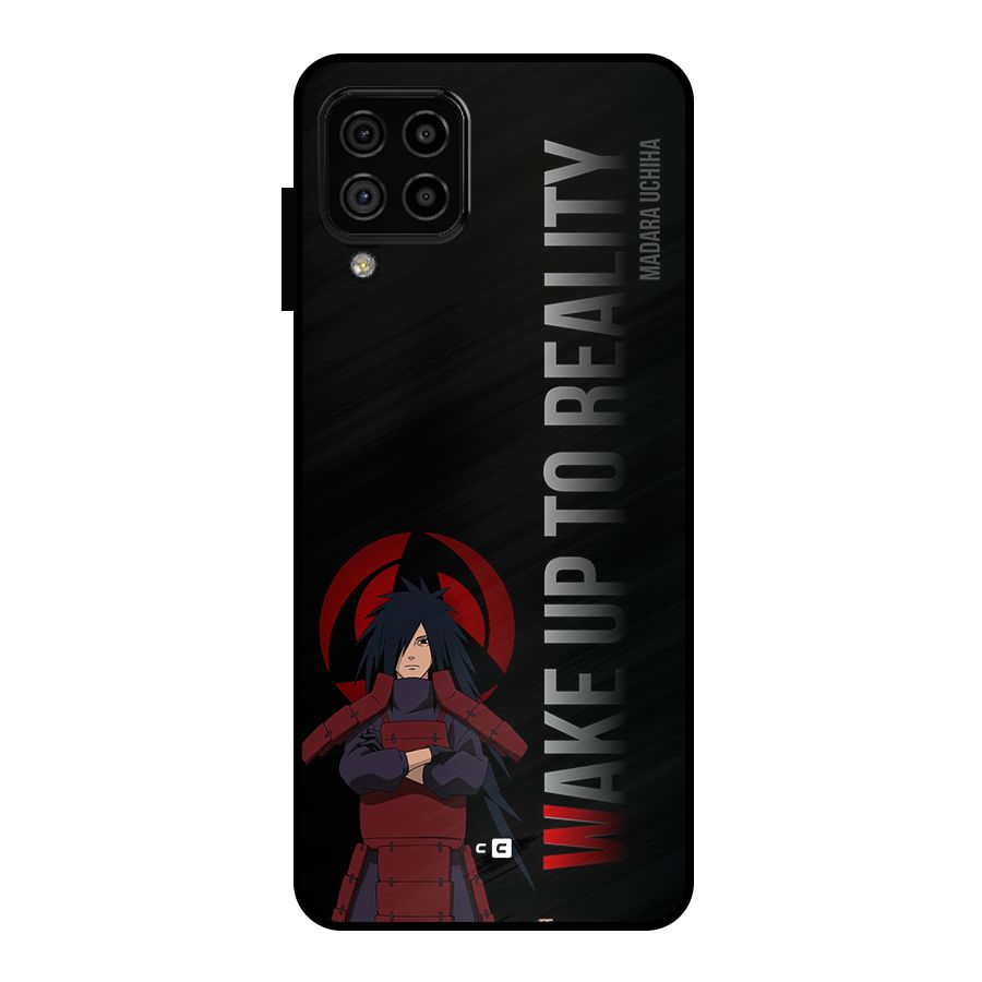 Wake Up Madara Uchiha Metal Back Case for Galaxy A22 4G