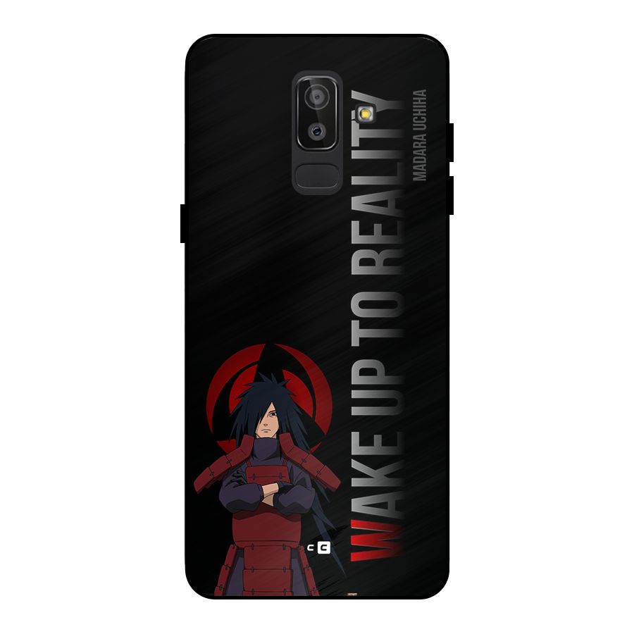 Wake Up Madara Uchiha Metal Back Case for Galaxy J8