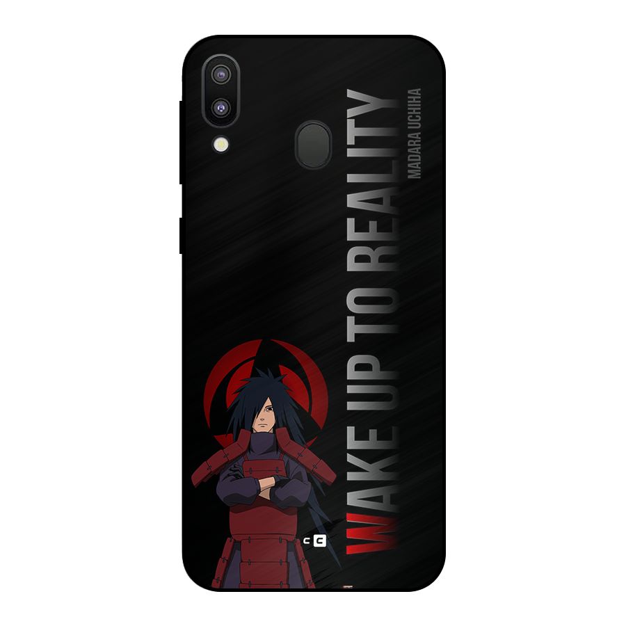 Wake Up Madara Uchiha Metal Back Case for Galaxy M20