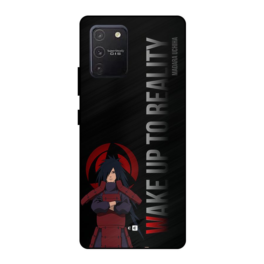 Wake Up Madara Uchiha Metal Back Case for Galaxy S10 Lite