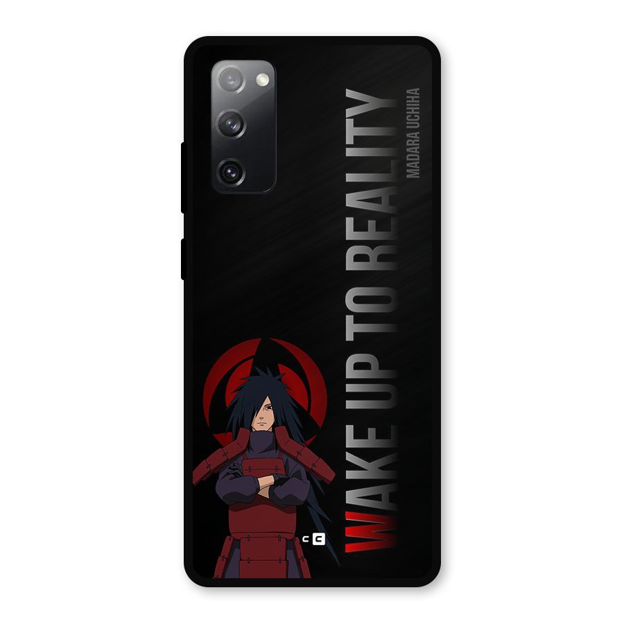 Wake Up Madara Uchiha Metal Back Case for Galaxy S20 FE