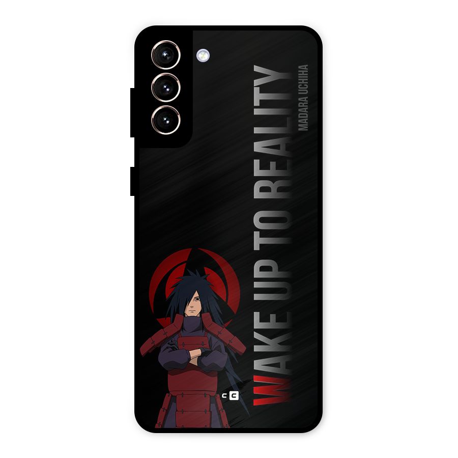 Wake Up Madara Uchiha Metal Back Case for Galaxy S21 Plus