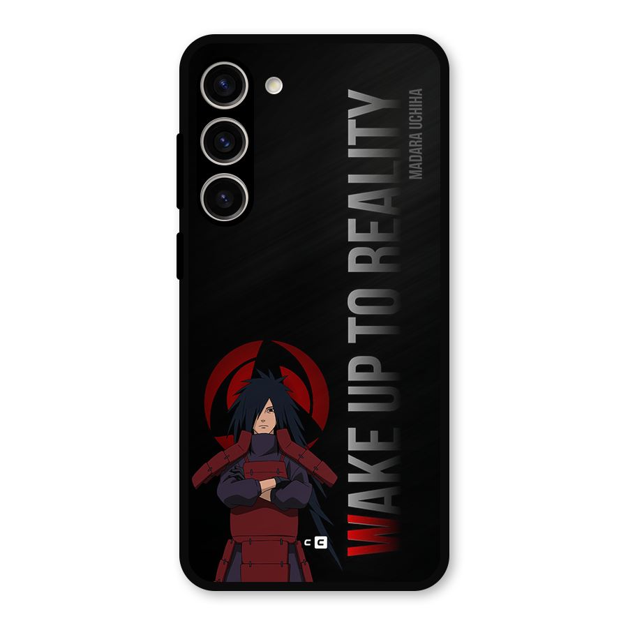 Wake Up Madara Uchiha Metal Back Case for Galaxy S23 Plus