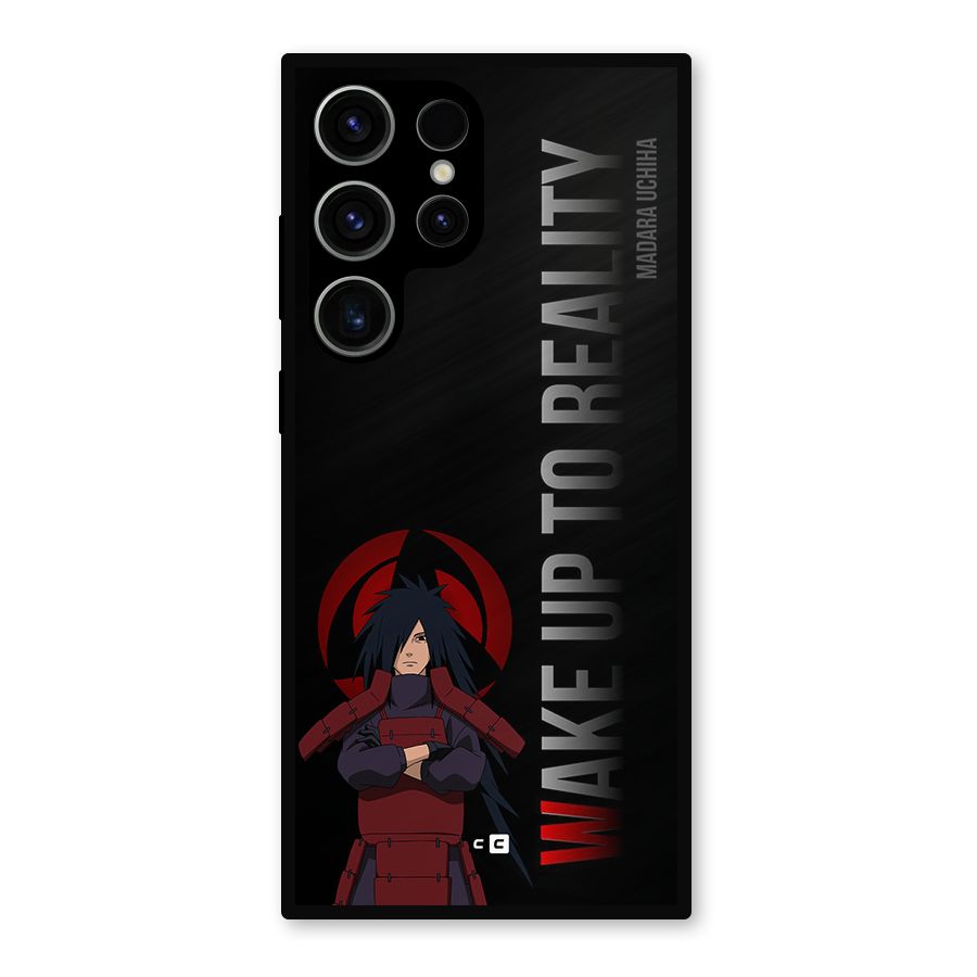 Wake Up Madara Uchiha Metal Back Case for Galaxy S23 Ultra
