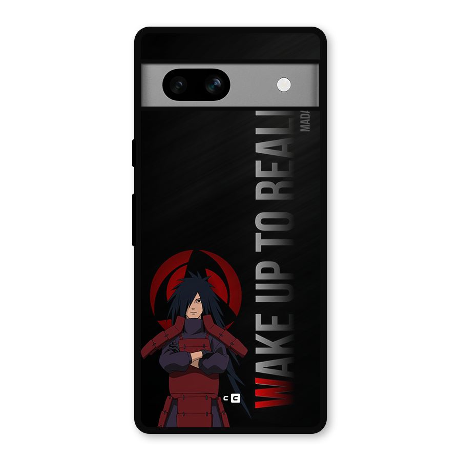 Wake Up Madara Uchiha Metal Back Case for Google Pixel 7a