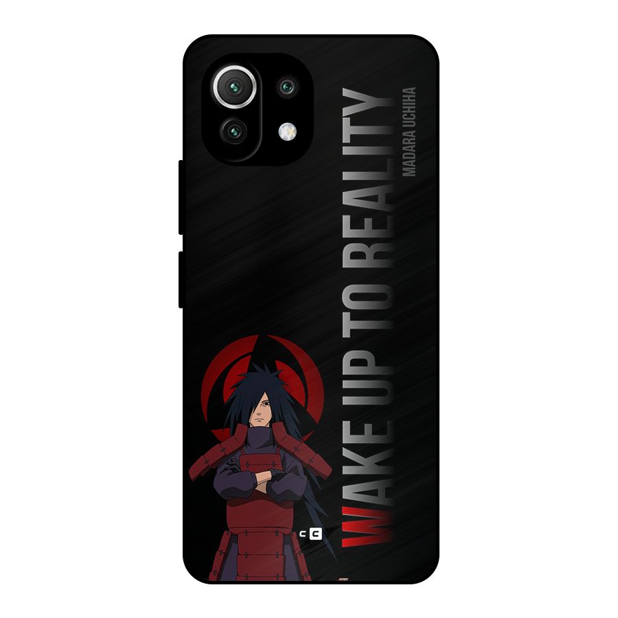 Wake Up Madara Uchiha Metal Back Case for Mi 11 Lite