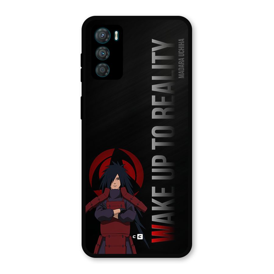Wake Up Madara Uchiha Metal Back Case for Moto G42