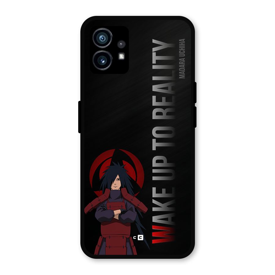 Wake Up Madara Uchiha Metal Back Case for Nothing Phone 1