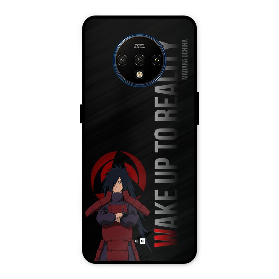 Wake Up Madara Uchiha Metal Back Case for OnePlus 7T