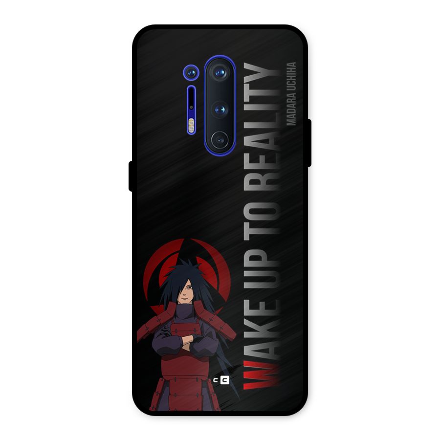 Wake Up Madara Uchiha Metal Back Case for OnePlus 8 Pro