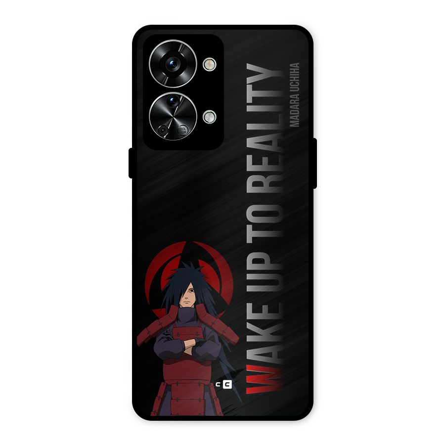 Wake Up Madara Uchiha Metal Back Case for OnePlus Nord 2T