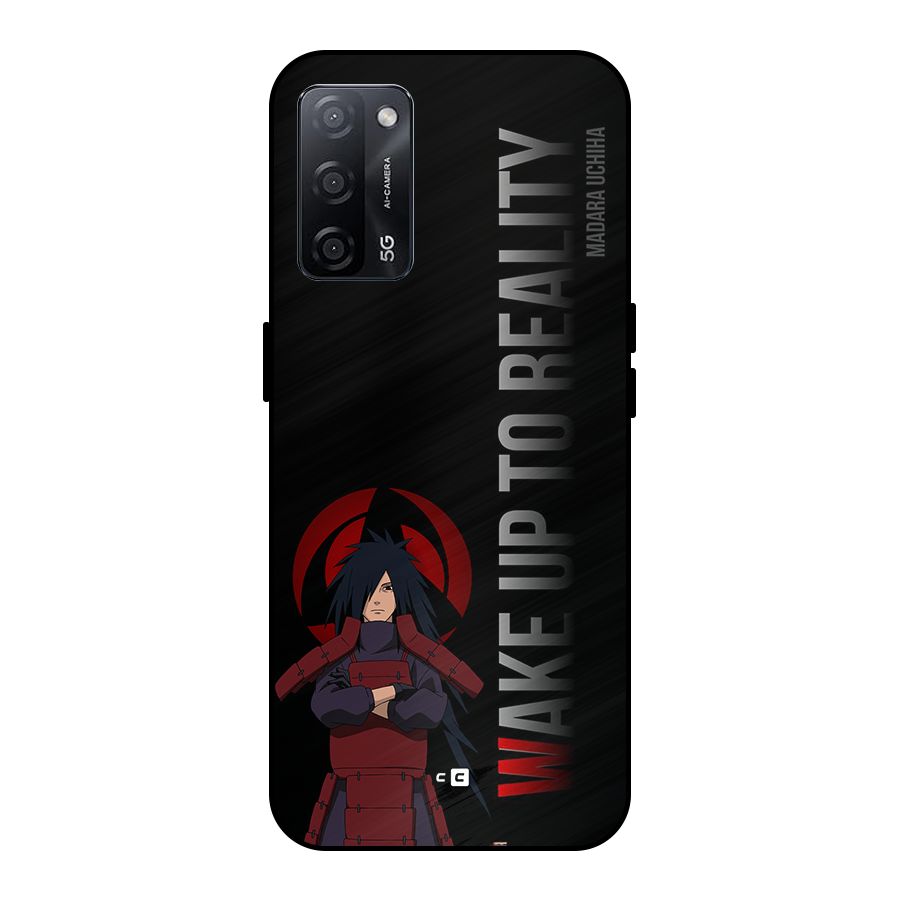 Wake Up Madara Uchiha Metal Back Case for Oppo A53s 5G