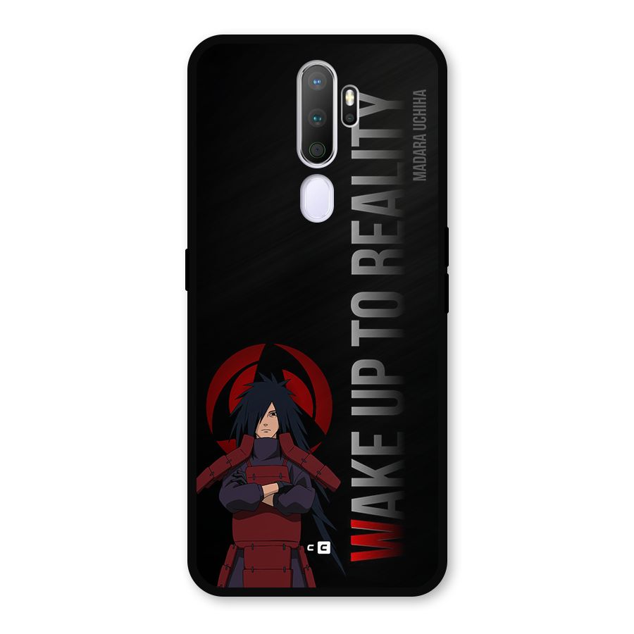 Wake Up Madara Uchiha Metal Back Case for Oppo A9 (2020)