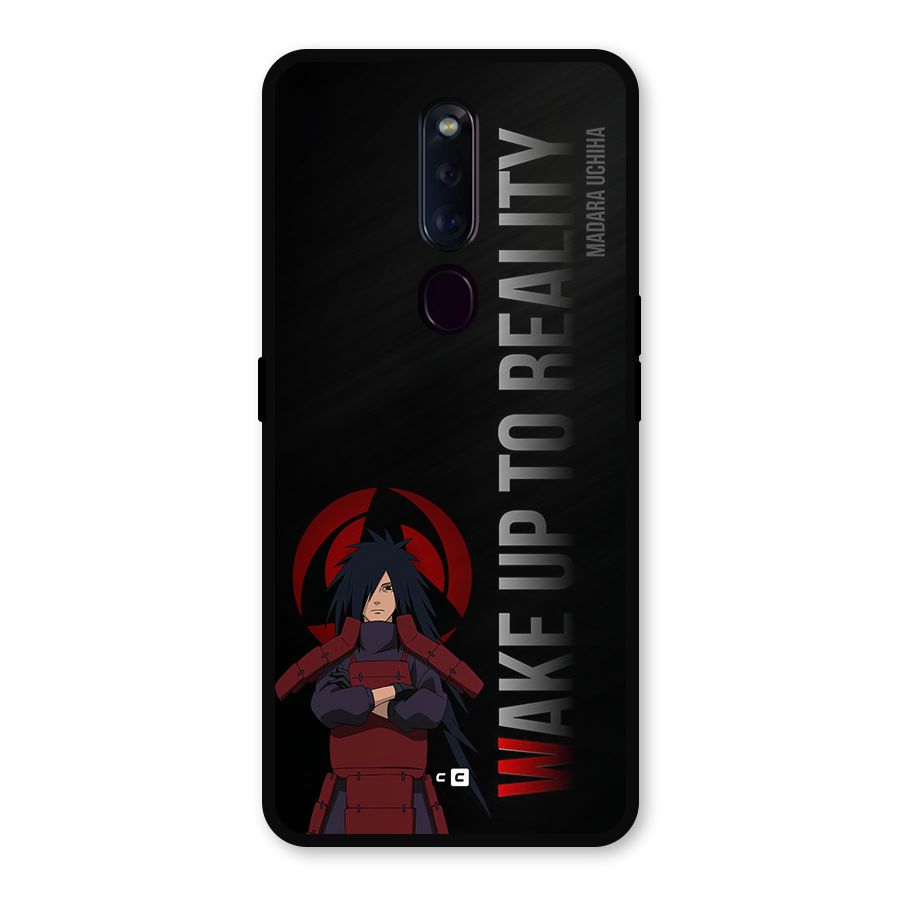 Wake Up Madara Uchiha Metal Back Case for Oppo F11 Pro