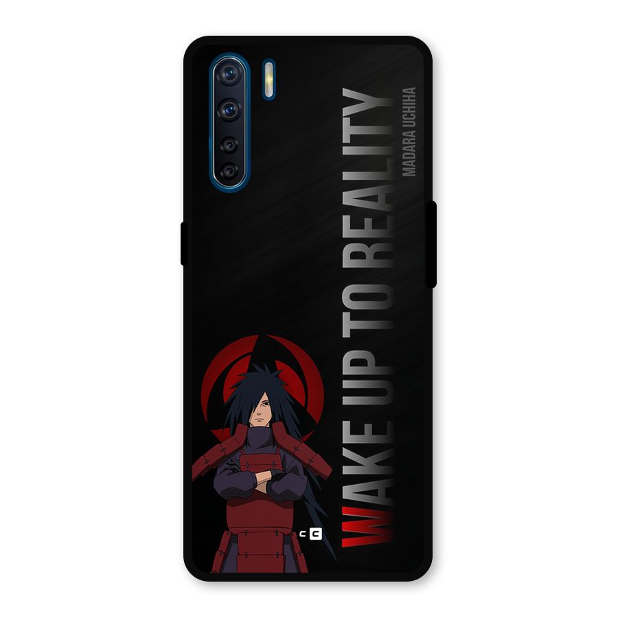 Wake Up Madara Uchiha Metal Back Case for Oppo F15