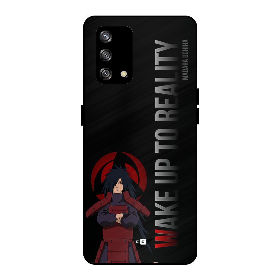 Wake Up Madara Uchiha Metal Back Case for Oppo F19
