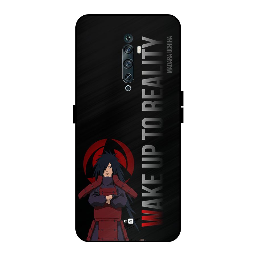 Wake Up Madara Uchiha Metal Back Case for Oppo Reno2 F